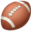 Piłka do footballu Emoji U+1F3C8