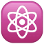 Symbol atomu U+269B