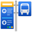 Autobus Stop Emoji U+1F68F