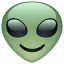 Alien Emotikona Facbeook U+1F47D