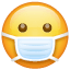 Emoji z maską U+1F637