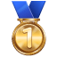 Pierwsze miejsce medal U+1F947