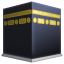 Kaaba kamień emotikona U+1F54B