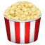 Popcorn emotikona U+1F37F