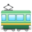 Wagon kolejowy Emoji U+1F683