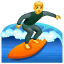 Surfer Smiley U+1F3C4